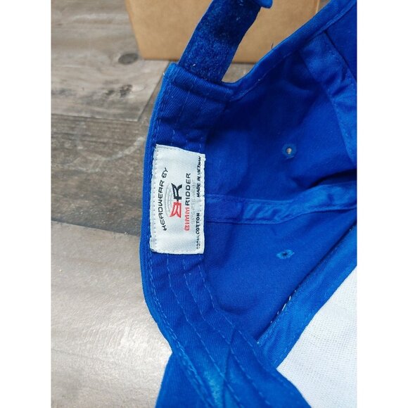 Iowa Cubs Adjustable Blue Baseball Cap With Embroidered Logo - Picture 7 of 8